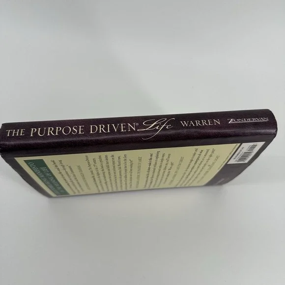 The Purpose Driven Life What on Earth am I Here For? Rick Warren New Hardcover W - Picture 2 of 8